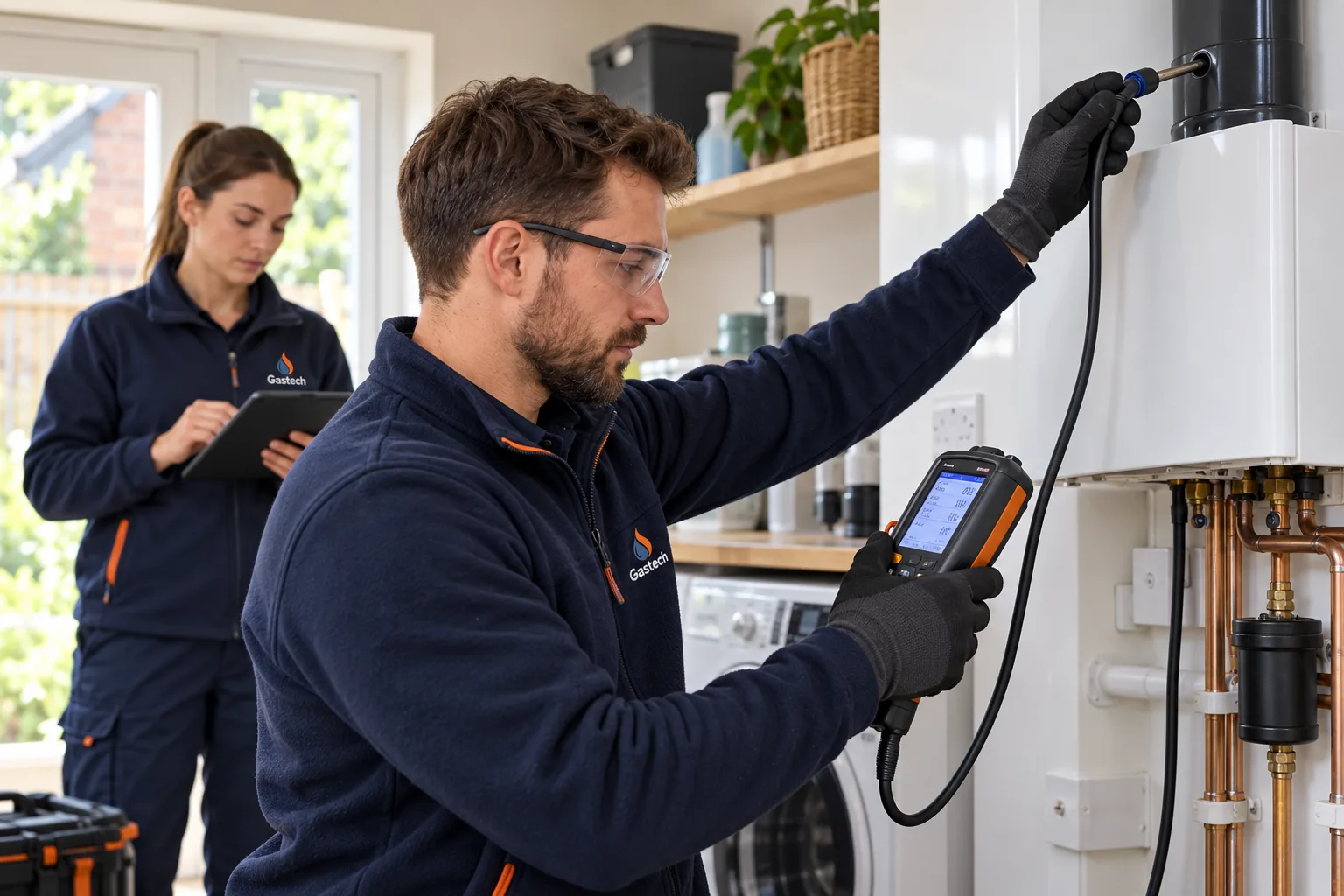 Carbon Monoxide Testing service illustration